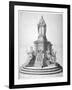 Statue of Queen Anne Erected as a Celebration of the Completion of St Paul's Cathedral, 1713-null-Framed Giclee Print