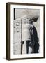 Statue of Queen Nefertari, Detail of Facade, Great Temple of Ramses Ii, Abu Simbel-null-Framed Photographic Print