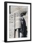 Statue of Queen Nefertari, Detail of Facade, Great Temple of Ramses Ii, Abu Simbel-null-Framed Photographic Print