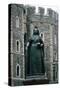 Statue of Queen Victoria, Windsor Castle-null-Stretched Canvas