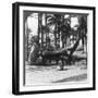 Statue of Ramses II, an Embellishment of His Temple at Memphis, Egypt, 1905-Underwood & Underwood-Framed Premium Photographic Print