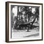 Statue of Ramses II, an Embellishment of His Temple at Memphis, Egypt, 1905-Underwood & Underwood-Framed Photographic Print