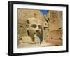 Statue of Ramses II and Obelisk, Luxor Temple, Luxor, Egypt, North Africa-Gavin Hellier-Framed Photographic Print