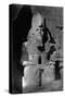 Statue of Ramses II at the Temple of Ramses II-Francis Frith-Stretched Canvas
