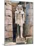 Statue of Ramses II, Luxor, Egypt, 20th Century-null-Mounted Giclee Print