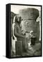Statue of Ramses II, Luxor, Egypt-null-Framed Stretched Canvas