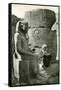 Statue of Ramses II, Luxor, Egypt-null-Framed Stretched Canvas