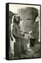 Statue of Ramses II, Luxor, Egypt-null-Framed Stretched Canvas