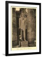 Statue of Ramses II, Luxor-null-Framed Art Print