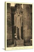 Statue of Ramses II, Luxor-null-Stretched Canvas