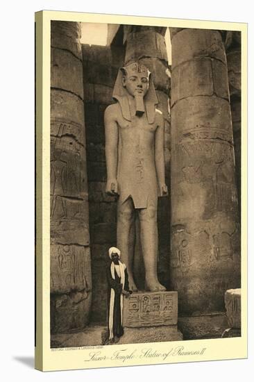 Statue of Ramses II, Luxor-null-Stretched Canvas