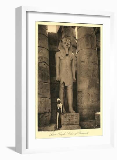 Statue of Ramses II, Luxor-null-Framed Art Print