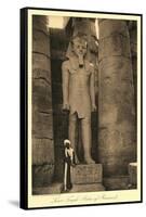 Statue of Ramses II, Luxor-null-Framed Stretched Canvas