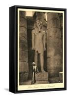 Statue of Ramses II, Luxor-null-Framed Stretched Canvas
