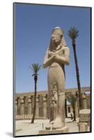 Statue of Ramses Ii with His Daughter Benta-Anta-Richard Maschmeyer-Mounted Photographic Print