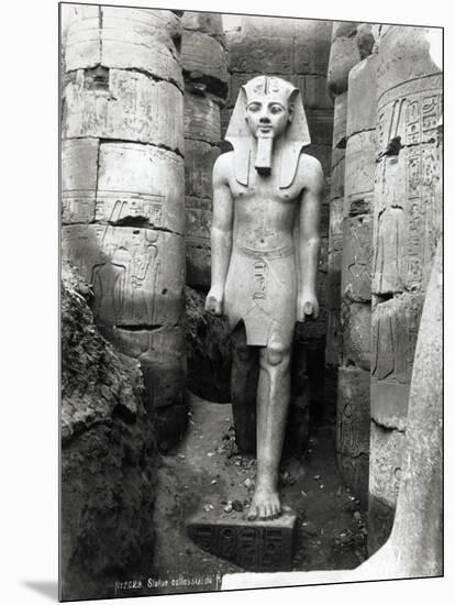 Statue of Ramses II-null-Mounted Photographic Print