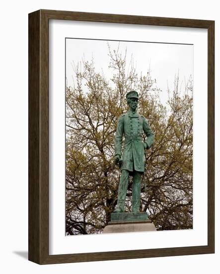 Statue Of Rear Admiral Raphael Semmes, Mobile, Alabama-Carol Highsmith-Framed Art Print