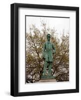 Statue Of Rear Admiral Raphael Semmes, Mobile, Alabama-Carol Highsmith-Framed Art Print