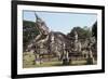 Statue of Reclining Buddha-null-Framed Giclee Print