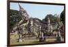 Statue of Reclining Buddha-null-Framed Giclee Print