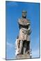 Statue of Robert Bruce at Site of Battle of Bannockburn, 1315-null-Mounted Giclee Print