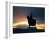 Statue of Robert Bruce, Bannockburn, Stirlingshire, Scotland, United Kingdom-Adam Woolfitt-Framed Photographic Print