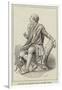 Statue of Robert Burns at New York-null-Framed Giclee Print