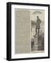 Statue of Robert Stephenson, in Euston-Square-null-Framed Giclee Print