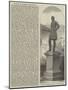 Statue of Robert Stephenson, in Euston-Square-null-Mounted Giclee Print