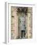 Statue of Robert the Bruce at Entrance to Edinburgh Castle, Edinburgh, Scotland, United Kingdom-Richard Maschmeyer-Framed Photographic Print