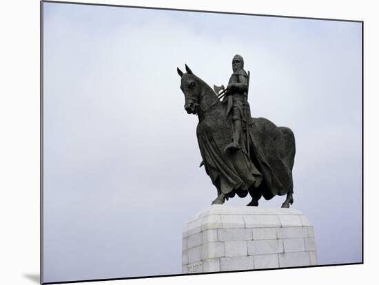 Statue of Robert the Bruce, Bannockburn Battlefield Site, Stirling, Scotland, United Kingdom-Richard Ashworth-Mounted Photographic Print