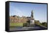 Statue of Robert the Bruce, Stirling Castle, Scotland, United Kingdom-Nick Servian-Framed Stretched Canvas