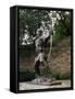 Statue of Robin Hood, Nottingham, Nottinghamshire, England, United Kingdom-Charles Bowman-Framed Stretched Canvas