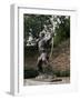 Statue of Robin Hood, Nottingham, Nottinghamshire, England, United Kingdom-Charles Bowman-Framed Photographic Print