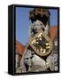 Statue of Roland, Market Square, UNESCO World Heritage Site, Bremen, Germany, Europe-Hans Peter Merten-Framed Stretched Canvas