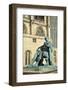 Statue of Roman Emperor Constantine the Great, York, Yorkshire, England, United Kingdom, Europe-Peter Richardson-Framed Photographic Print