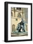 Statue of Roman Emperor Constantine the Great, York, Yorkshire, England, United Kingdom, Europe-Peter Richardson-Framed Photographic Print