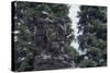 Statue of Sacagawea Guiding Lewis and Clark at Fort Benton, Montana-null-Stretched Canvas