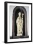 Statue of Saint David, St David's Cathedral-null-Framed Giclee Print