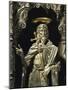 Statue of Saint John the Baptist from Silver Altar of Baptistery of San Giovanni-Michelozzo Di Bartolomeo-Mounted Giclee Print