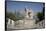 Statue of Saint Stephen Kiraly Near Liberty Bridge, Budapest, Hungary, Europe-Julian Pottage-Framed Stretched Canvas