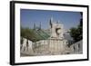 Statue of Saint Stephen Kiraly Near Liberty Bridge, Budapest, Hungary, Europe-Julian Pottage-Framed Photographic Print