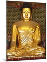 Statue of Sakyamuni Buddha in Main Hall of Jogyesa Temple-Pascal Deloche-Mounted Photographic Print