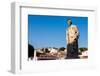 Statue of San Vincent, Portas do Sol, Lisbon, Portugal-Mark A Johnson-Framed Photographic Print