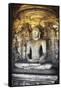 Statue of Seated Buddha-null-Framed Stretched Canvas