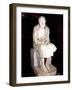 Statue of Seated Man Said to Be Herodotus, Ancient Greek Historian-null-Framed Photographic Print