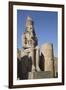 Statue of Seated Ramses Ii, Court of Ramses Ii, Luxor Temple-Richard Maschmeyer-Framed Photographic Print