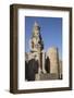 Statue of Seated Ramses Ii, Court of Ramses Ii, Luxor Temple-Richard Maschmeyer-Framed Photographic Print