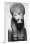 Statue of Sekhmet, Egyptian Lion Goddess-null-Framed Premium Photographic Print