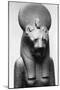 Statue of Sekhmet, Egyptian Lion Goddess-null-Mounted Photographic Print